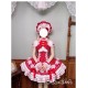 Alice Girl Polka Dot Halter Neck One Piece(1st Pre-Order/5 Colours/Full Payment Without Shipping)
